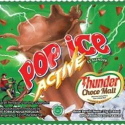 Pop Ice Choco Malt   Topping