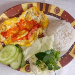 Nasi Telor Geprek