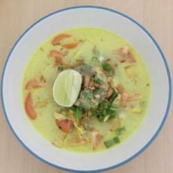 Soto Ayam Kuah Kuning ( Santan )