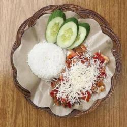 Nasi Ayam Keju Sambal Geprek