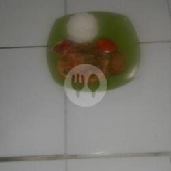 Paket Nasi Telur Spesial Sosis Sayuran