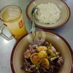 Nasi Asem-asem Balungan   Es Jeruk