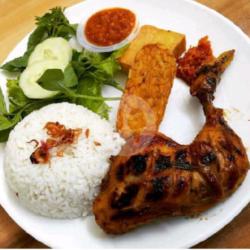 Ayam Bakar Kecap Madu   Nasi.