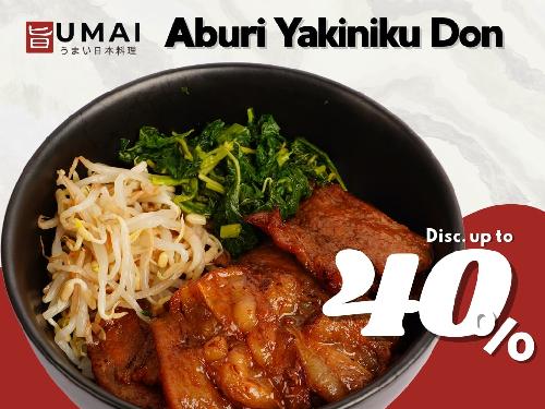 Aburi Yakiniku Don by UMAI, Dapura Sudirman Park