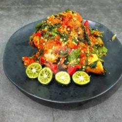 Ayam Penyet Sambel Kemangi (recommended)