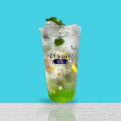 Melon Soda Large   Boba Jelly