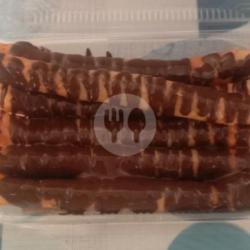 Pisang Roll Toping Coklat