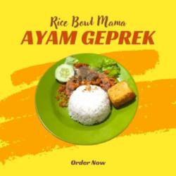 Ayam Geprek Special Sambal Ijo