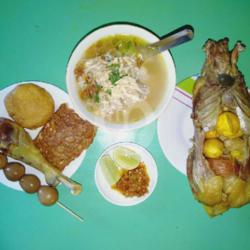 Nasi Soto Kuah Bening Ayam Kampung