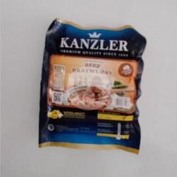 Kanzler Sosis Beef Bratwurst Jumbo 500 Gr