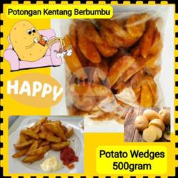 Kentang Potato Wedges Gurih Bert 1kg