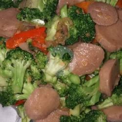 Tumis Broccoli Bakso