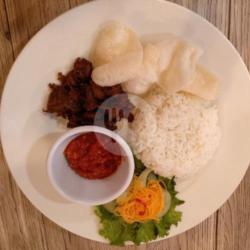 Nasi Empal Sambal Terasi