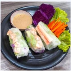 Salad Spring Roll Fish Roll