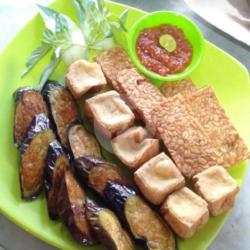 Tahu Tempe Terong Goreng