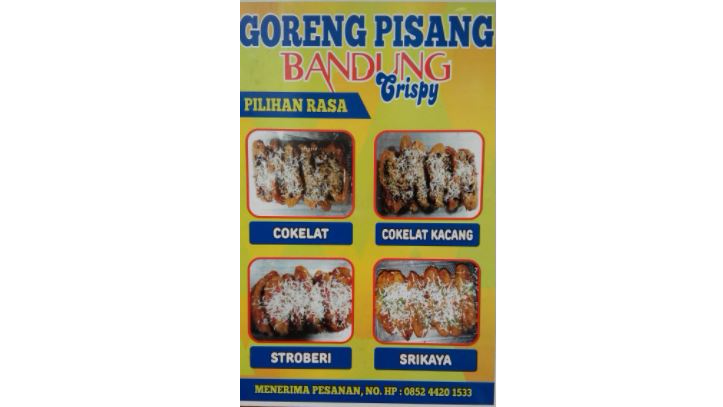 Goreng Pisang Bandung Crispy Special, Jelutung