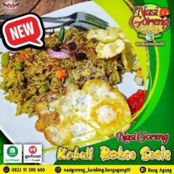 Nasi Goreng Kebuli Bakso Sosis