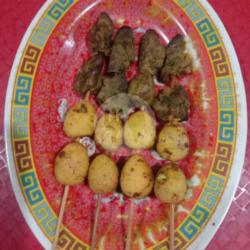 Sate Telor Campur Ati