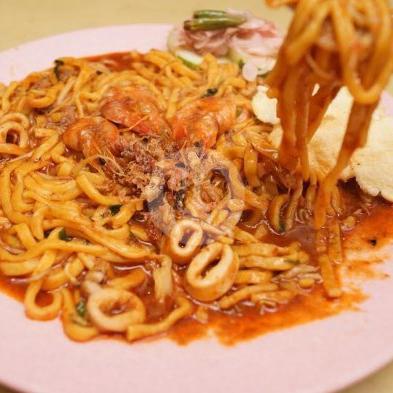 Mie Aceh Rebus Udang Dan Cumi