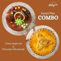 Combo Apple Pie   Chocolate Pie 10cm