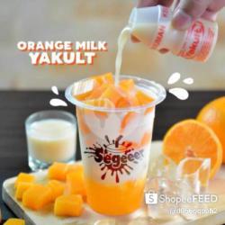 Orange Milk Yakult