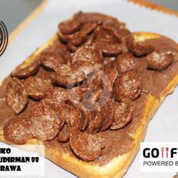 Roti Panggang Nutella Koko Crunch