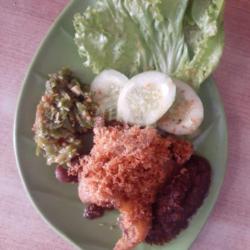 Nasi Bebek Goreng Sambel Ijo