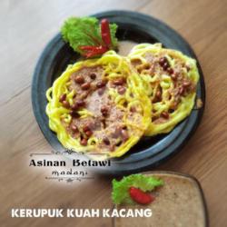 Kerupuk Asinan Kuah Kacang