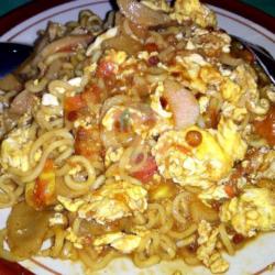 Seblak Goreng Telor Sosis / Bakso