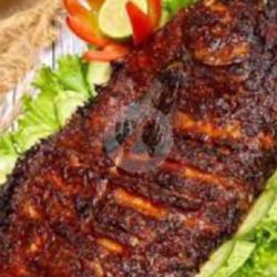 Ikan Bakar Patin Jumbo Tanpa Nasi Sambal Bawang