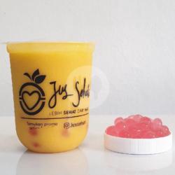 Jus Mangga Popping Boba Strawberry