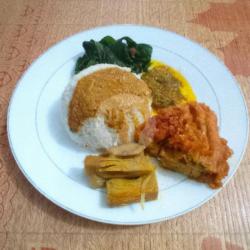 Nasi Telor Dadar Padang