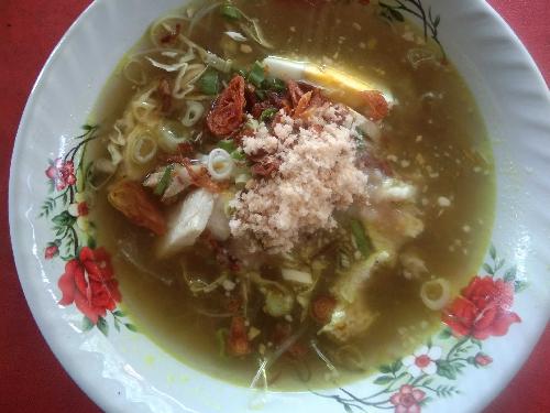 Soto Ayam Surabaya Nek Jun&Es Teh poci, Warungbambu