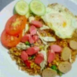 Nasi Goreng Bakso Sosis   Telor