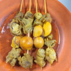 Sate Telor Muda Campur