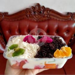 Salad Buah Super Topping Keju Coklat 750ml