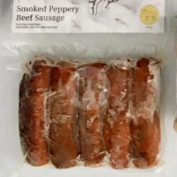 Smoked Peppery Beef Sausage 250gr Siap Makan