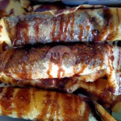 Pisang Lumpia Coklat Dalam