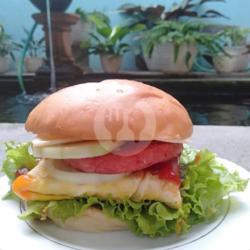 Burger Telor Keju