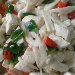 Tumis Jamur Tahu