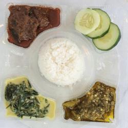 Box Nasi Rames Rendang