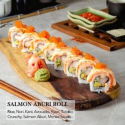 Salmon Aburi Roll