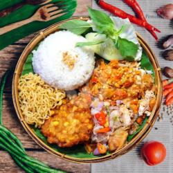 Paket Nasi Ayam Geprek Duo