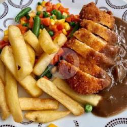 Paket Kentang Chicken Katsu