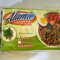 Mie Bayam Hijau Kuah Bawang