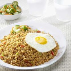 Nasi Goreng Ikan Tri   Telor