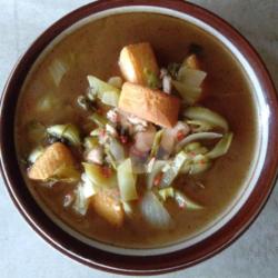 Soup Tahu Sayur Asin