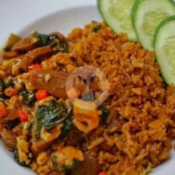 Nasi Goreng Gila Biasa Toping Sayur Goreng Ayam Baso