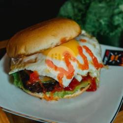 Burger Lada Spesial Mozarella Cheese