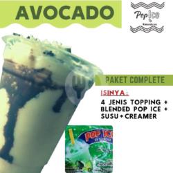 Pop Ice Rasa Avocado Topping Complete